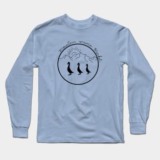 Mountain Mama Market Long Sleeve T-Shirt